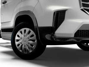 maxus deliver 9 chassis 2022 3D Модель