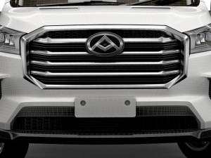 maxus deliver 9 chassis 2022 3D Модель