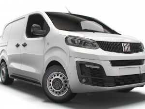 fiat scudo l1 2022 3D Model