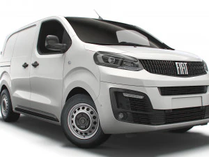 Fiat Scudo L1 2022r Model 3D