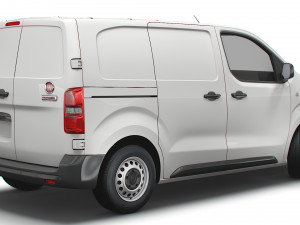fiat scudo l1 2022 Model 3D