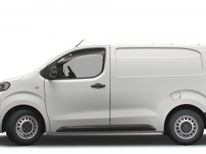 fiat scudo l1 2022 Model 3D