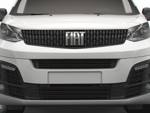 fiat scudo l1 2022 Model 3D