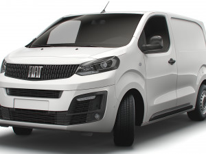 fiat scudo l1 2022 Model 3D