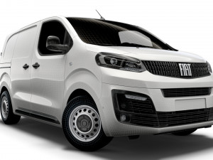 fiat scudo l1 2022 Model 3D