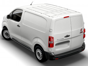 fiat scudo l1 2022 Model 3D