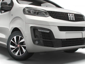 fiat ulysse l1 2022 3D Model