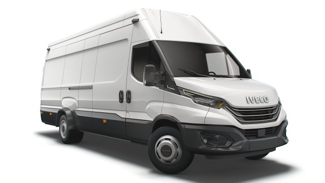 iveco daily van l5h3 2022 3D Модель .c4d .max .obj .3ds .fbx .stl .blend 