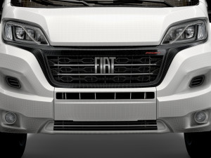 fiat ducato chassis truck crew cab 3450 wb 2022 Model 3D