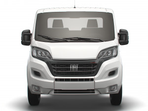 fiat ducato chassis truck single cab 3450wb 2022 3D Model