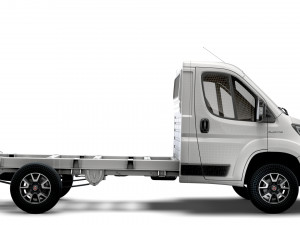 fiat ducato chassis truck single cab 3450wb 2022 3D Model