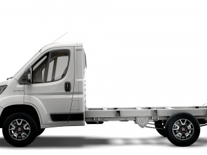 fiat ducato chassis truck single cab 3450wb 2022 3D Model