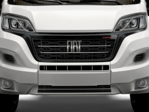 fiat ducato chassis truck single cab 3450wb 2022 3D Model
