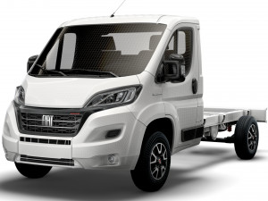 fiat ducato chassis truck single cab 3450wb 2022 3D Model