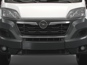 opel movano chassis truck crew cab 3450 wb 2022 3D 모델