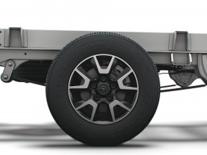 opel movano chassis truck crew cab 3450 wb 2022 3D 모델