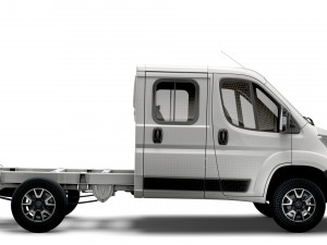 opel movano chassis truck crew cab 3450 wb 2022 3D 모델