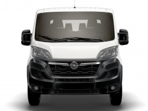 opel movano chassis truck crew cab 3450 wb 2022 3D 모델