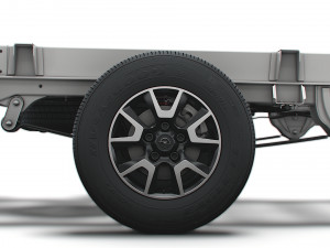 opel movano chassis truck single cab 3450wb 2022 Modello 3D