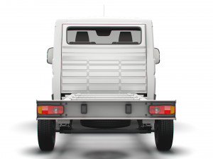 opel movano chassis truck single cab 3450wb 2022 Modello 3D