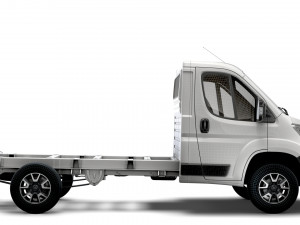 opel movano chassis truck single cab 3450wb 2022 Modello 3D
