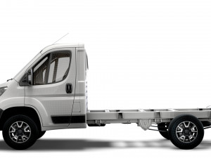 opel movano chassis truck single cab 3450wb 2022 Modello 3D