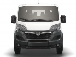 vauxhall movano chassis truck crew cab 3450 wb 2022 3D 모델