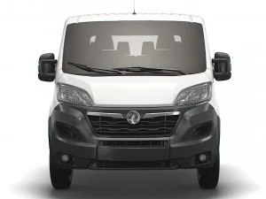 vauxhall movano chassis truck crew cab 3450 wb 2022 3D Model