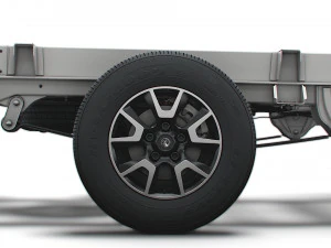 vauxhall movano chassis truck crew cab 3450 wb 2022 3D Model