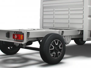 vauxhall movano chassis truck crew cab 3450 wb 2022 3D Model