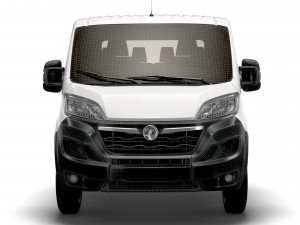 vauxhall movano chassis truck crew cab 3450 wb 2022 3D 모델
