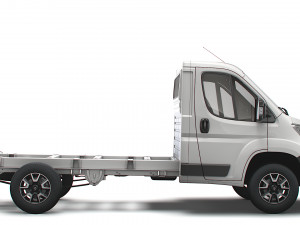 vauxhall movano chassis truck single cab 3450wb 2022 3D Model