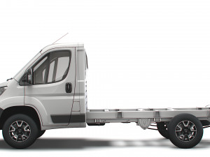 vauxhall movano chassis truck single cab 3450wb 2022 3D Model