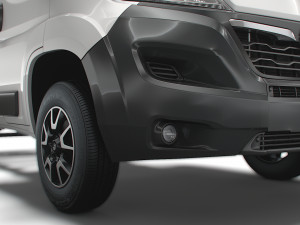 vauxhall movano chassis truck single cab 3450wb 2022 3D Model