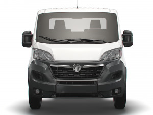 vauxhall movano chassis truck single cab 3450wb 2022 3D Model