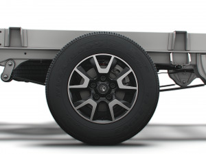 vauxhall movano chassis truck single cab 3450wb 2022 3D Model