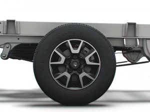vauxhall movano chassis truck single cab 3450wb 2022 3D Model