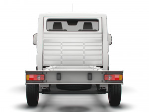 vauxhall movano chassis truck single cab 3450wb 2022 3D Model