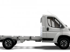 vauxhall movano chassis truck single cab 3450wb 2022 3D Model