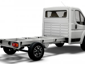 vauxhall movano chassis truck single cab 3450wb 2022 3D Model