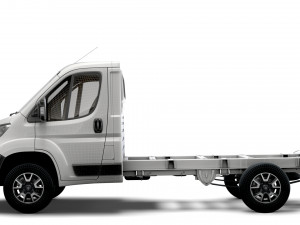 vauxhall movano chassis truck single cab 3450wb 2022 3D Model