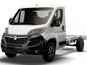 vauxhall movano chassis truck single cab 3450wb 2022 3D Model