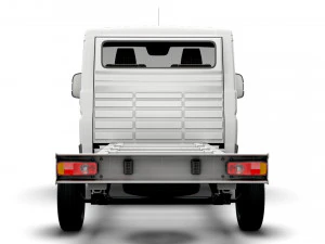 vauxhall movano chassis truck single cab 3450wb 2022 3D Model