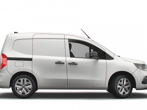 renault kangoo ev van 2022 3D Model