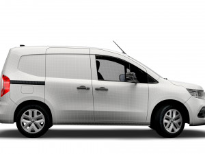 renault kangoo ev van 2022 3D Model