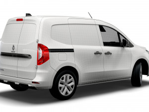 renault kangoo ev van 2022 3D Model
