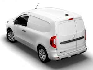 renault kangoo ev van 2022 3D Model