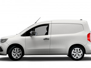 renault kangoo ev van 2022 3D Model