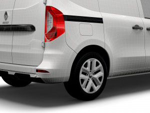 renault kangoo ev van 2022 3D Model