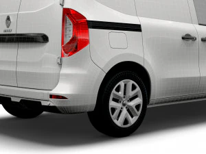 renault kangoo ev van 2022 3D Model